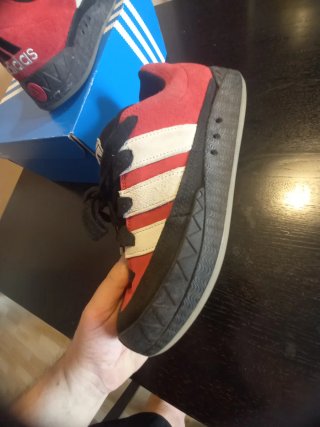 Zapatillas Adidas Adimatic Rojas