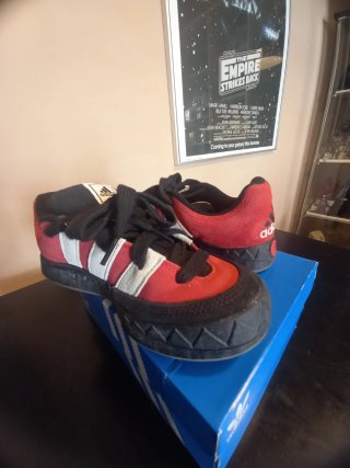 Zapatillas Adidas Adimatic Rojas