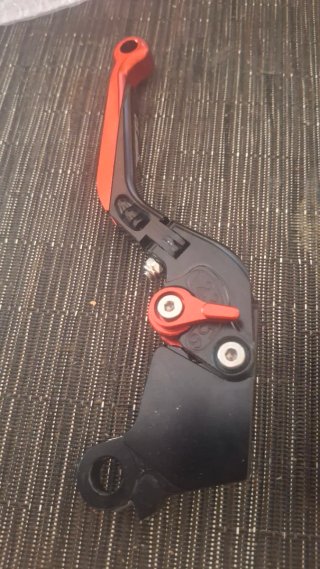 Manetas Kawasaki KLE 500 Negras/Rojas