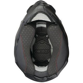 Casco CGM 666G Twin Ranger Negro Rojo