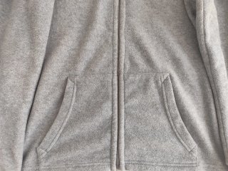 Sudadera LOOKER gris cremallera capucha Talla L