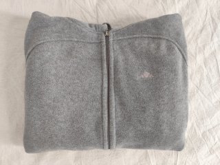 Sudadera LOOKER gris cremallera capucha Talla L