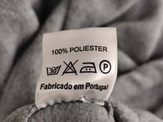 Sudadera LOOKER gris cremallera capucha Talla L