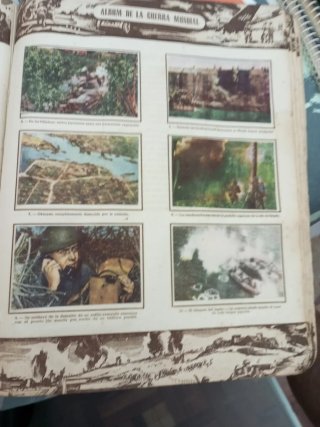 Álbum de cromos Álbum de la Guerra Mundial