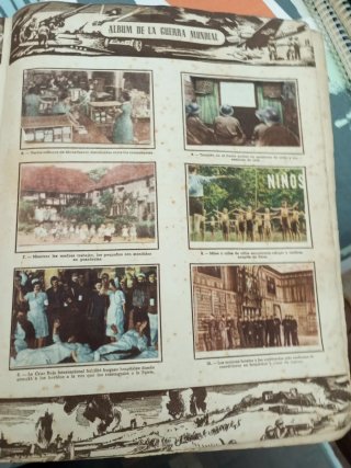 Álbum de cromos Álbum de la Guerra Mundial