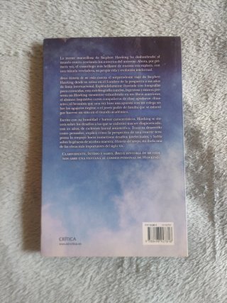 Breve Historia de mi vida de Stephen Hawking