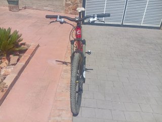 Bicicleta Montaña Cannondale Rush Talla M Roja