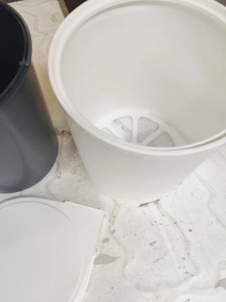 Cubo Basura Giratorio Cocina Armario