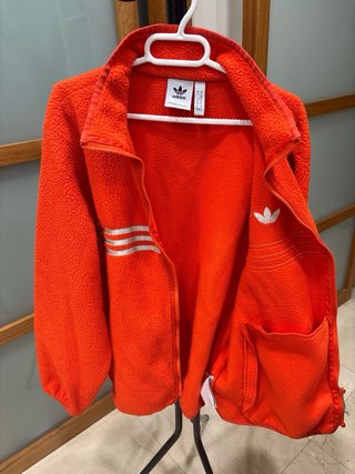 Chaqueta polar Adidas Originals naranja