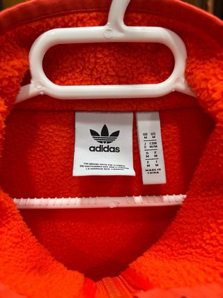 Chaqueta polar Adidas Originals naranja