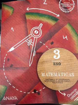 Matemáticas 3 ESO