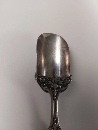 Cucchiaio Argento Vintage Decorato