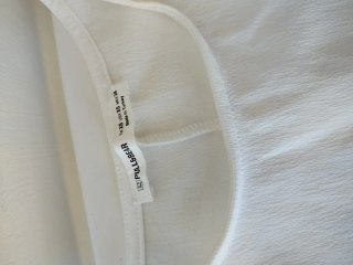 Vestito corto bianco