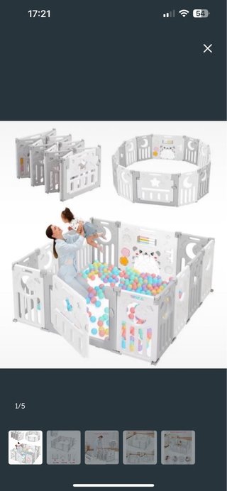 Parco giochi sicuro per bambini