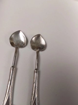 Set 2 Cucchiai Vintage Cuore