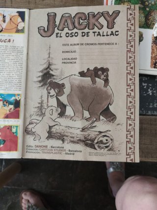 Album Jacky El Oso de Tallac