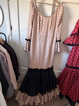 Traje Flamenca Lunares Talla XXL