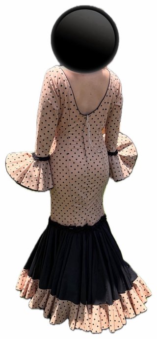 Traje Flamenca Lunares Talla XXL