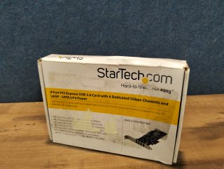 Tarjeta PCIe StarTech 4 Puertos USB 3.0 5Gbps