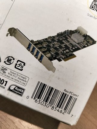 Tarjeta PCIe StarTech 4 Puertos USB 3.0 5Gbps