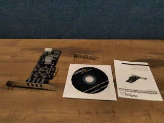 Tarjeta PCIe StarTech 4 Puertos USB 3.0 5Gbps