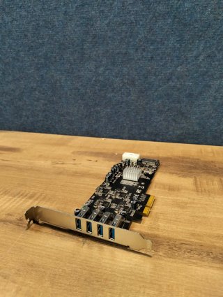 Tarjeta PCIe StarTech 4 Puertos USB 3.0 5Gbps