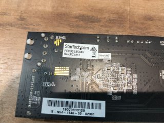 Tarjeta PCIe StarTech 4 Puertos USB 3.0 5Gbps