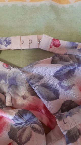 Top floral ajustable