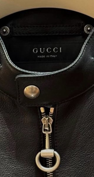 Chaqueta Piel Gucci Horsebit Demna Original