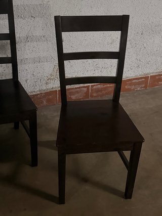 Sillas de Comedor Ikea Madera Marrón Oscuro (4uds)