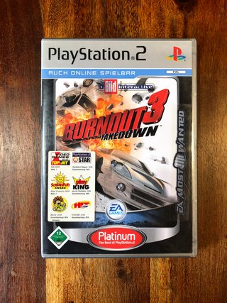 Burnout 3 takedown ps2 platinum