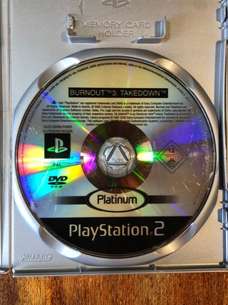 Burnout 3 takedown ps2 platinum