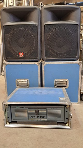 Equipo Peavey + Flight Cases