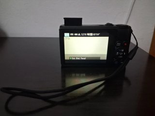 Fotocamera Canon S120 con accessori