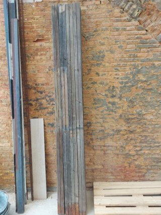 Póster de madera rústica