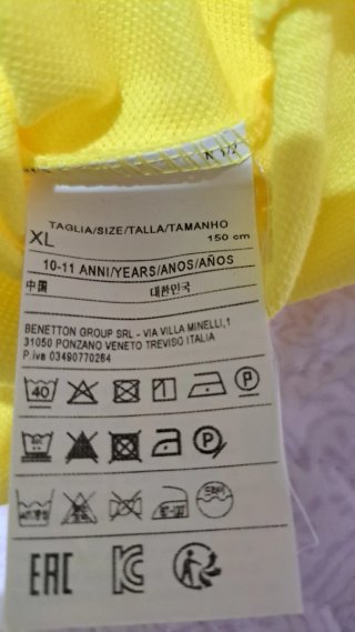 Polo niño Benetton