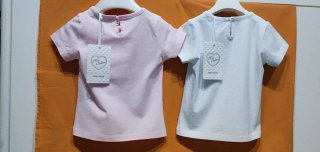 Lotto 4 T-shirt neonata 12 mesi