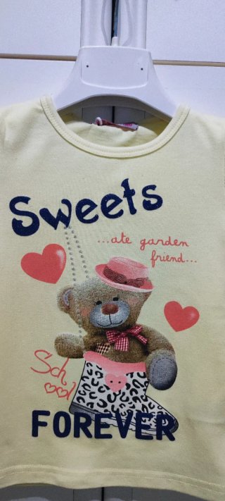 Lotto 4 T-shirt neonata 12 mesi