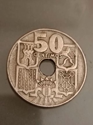 50 Céntimos España 1949*53