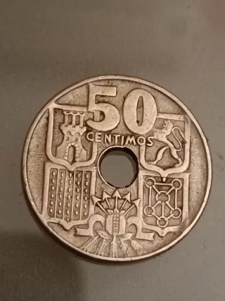 50 Céntimos España 1949*53