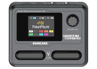 SONICAKE Pedal Multiefectos Guitarra 9 Módulos
