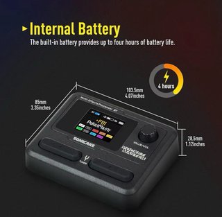 SONICAKE Pedal Multiefectos Guitarra 9 Módulos