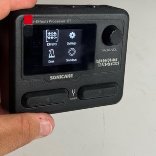 SONICAKE Pedal Multiefectos Guitarra 9 Módulos