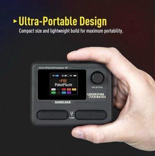 SONICAKE Pedal Multiefectos Guitarra 9 Módulos