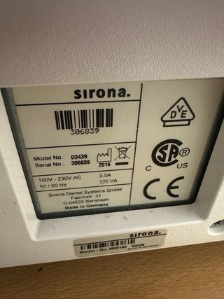 Fresadora Cerec MC XL Sirona