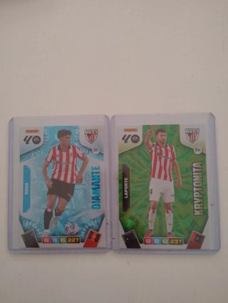 Lote 2 cromos Adrenalyn XL Panini