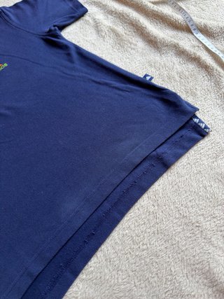 Polo Adidas Infantil Azul Marino Logo Bordado