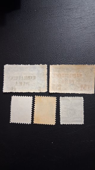 Lote 20 sellos España Guerra y Postguerra