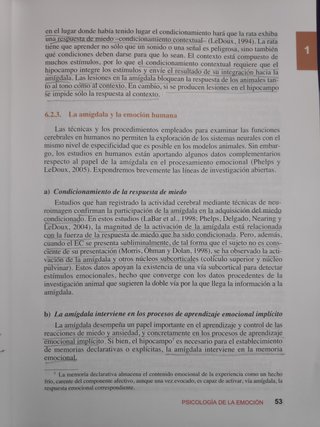 PSICOLOGÍA DE LA EMOCIÓN. UNED