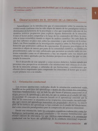 PSICOLOGÍA DE LA EMOCIÓN. UNED